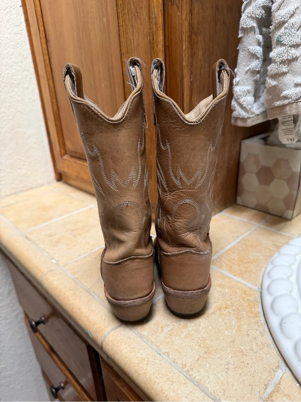 Old West Girls Western Cowboy Boots